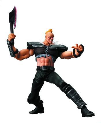 Fist of The North Star Z 666 Zeed Gang Leader Revoltech Action Figure by Kaiyodo #LR-007