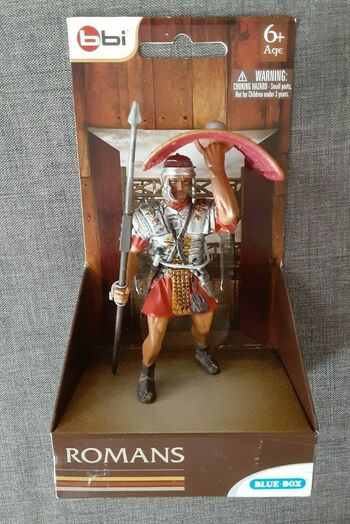 BBI 90mm 1/18 Scale Warriors of The World Roman Legion with Plum Action Figure #021105215977