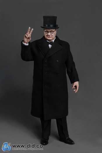 DID 1/6 Scale 12" WWII British Winston Churchill Action Figure K80090 #K80090
