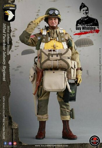 SOLDIER STORY WWII 101 AIRBORNE GUY WHIDDEN Box Figure 1/6 ACTION FIG TOYS did 