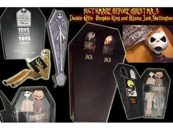 1999 Jun Planning Special Package 14" Pajama Jack & Pumpkin King 14" Doll Set #DM-N013