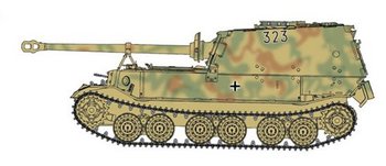 Dragon Armor 1/72 Scale WWII German Sd.Kfz.184 Elefant 1944 Poland Tank 60355 #60355
