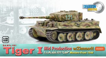 1/72 Tiger I Mid Production w/Zimmerit 1./s.Pz.Abt.101 'LAH', Western Front 1944 #60416