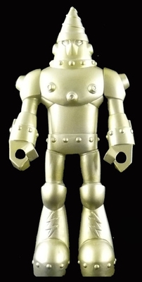 Smash Tokyo Toys 9'' Gold/Silver Paint Seismic Ace Action Figure Magnetic Arms #DKE-09