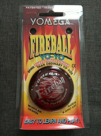 Yo-Yo Corp MADE IN USA Fireball High Performance Yo-Yo Red New #yy4
