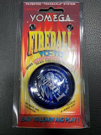 Yo-Yo Corp MADE IN USA Fireball High Performance Yo-Yo Blue New #yy5