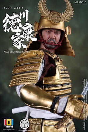 1/6 12" New Beginning Series Japanese Samurai Tokugawa Ieyasu  KN013