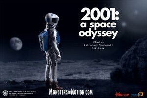 2001: A Space Odyssey 1/6 Scale 12" Clavius Astronaut Suit P2001