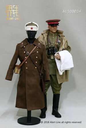 1/6 Scale 12" Red Army Infantry Senior Lieutenant Officer Set 100024 100024