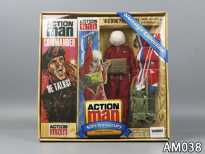 Action Man 40th Anniversary Nostalgic Collection 12" Red Devil AM038 New AM038