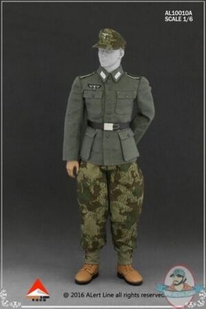 1/6 Scale 12" WWII Wehrmacht Camouflage Uniform Splinter Camo 10010A 10010A