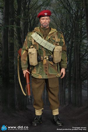  1/6 Scale 12" WWII British 1st Airborne Division Red Devils Sergeant Charlie�K80136A �K80136A