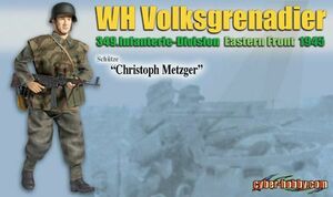 1/6 Scale 12" WWII German Christoph Metzger Action Figure 70715 70715