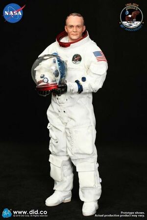 1/6 Scale 12" Apollo Astronaut Commander Michael Collins Figure NA003 New NA003