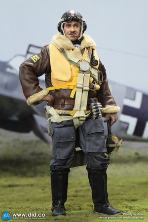 1/6 Scale 12" WWII German Luftwaffe Ace Pilot - Adolf Galland D80165 D80165