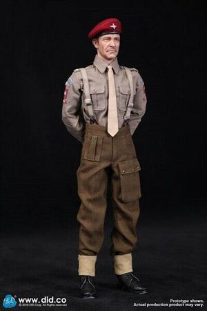 Details about   Rifle for DID K80135 WWII British 1st Airborne Red Devil Commander Roy 12'' 1/6