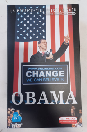 1/6 Scale 12" 2008 US Presidential Election Barack Obama Action Figure SP01 SP01
