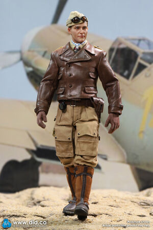 1/6 Scale 12" WWII German Flying Ace "Star of Afrika" Hans Joachim  D80154