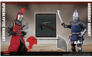 1/6 Scale Diecast Arrogant Knight & Apocalyptic Knight 2 Figure Set FPX-011
