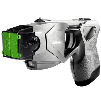 TASER® X1 - ALL-NEW - Law Enforcement Model with Holster and Cartridge - Titanium Silver #100062