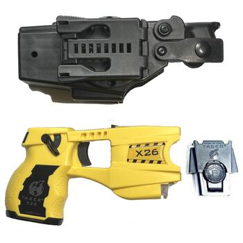 TASER® X26 w/ Holster and Cartridge, LE Used Yellow - READ DESCRIPTION #26055