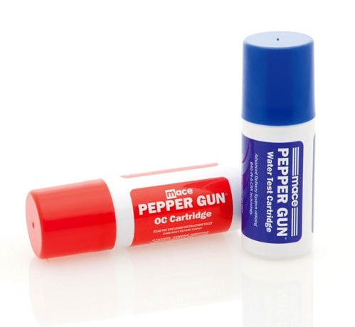 MACE® Pepper Gun - OC and Water Test Refill Cartridges #80422