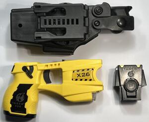 TASER® X26 w/ Holster and Cartridge, LE Dept Used - Yellow 26055