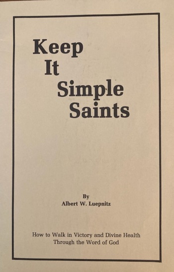 Keep it Simple Saints #BK-4020