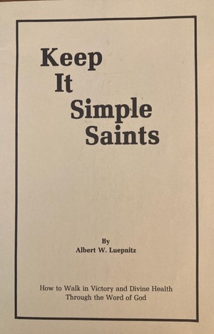 Keep it Simple Saints BK-4020