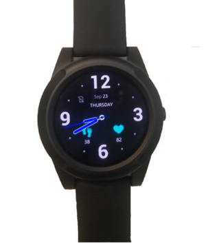 We Send Help's Smart Watch is an enhanced Medical Alert & Health monitor EV-05-BLK